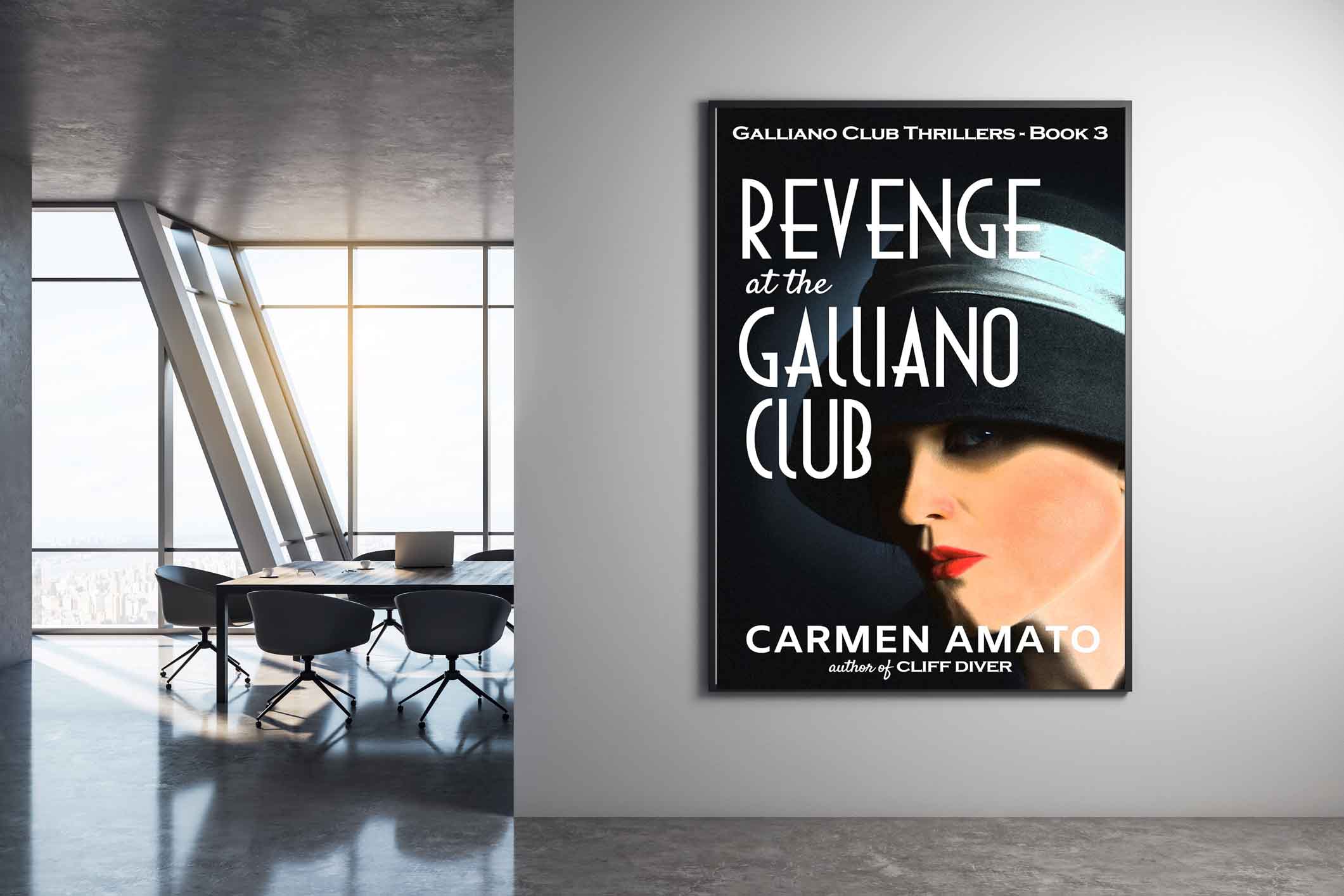 Revenge at the Galliano Club by Carmen Amato book page